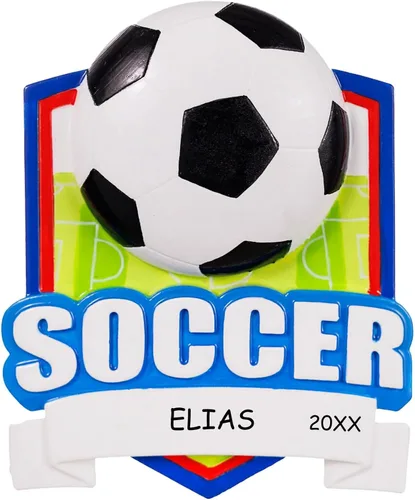 Miniatura 12 de Adorno navideño deportivo personalizado (bolos)