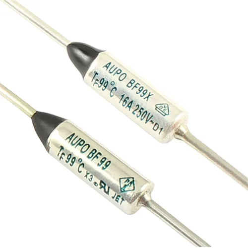 Miniatura 2 de 10pcs BF99 BF99X Thermal Fuse BF 99C 99 Celsius Degree 10A 16A 250V Cutoff TF Pellet TCO Axial Lead Temperature Links(16A BF99X)