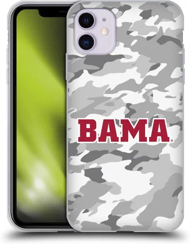 Miniatura 144 de Head Case Designs Funda de gel suave con licencia oficial de la Universidad de Alabama UA Collage compatible con Apple iPhone 13 Pro Max
