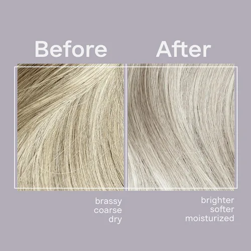 Miniatura 2 de Jhirmack Silver Brightening Purple Shampoo Set de 4 para todo tipo de cabello plateado, gris y rubio