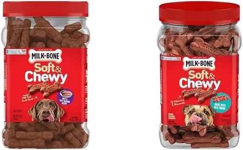 Miniatura 22 de Milk-Bone Golosinas blandas y masticables con receta de pollo para perros, 25 onzas (1 unidad)