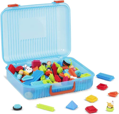 Miniatura 4 de Juego de bloques Battat Bristle Blocks de 113 piezas
