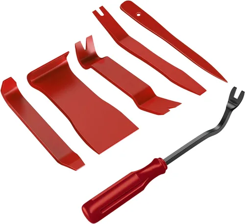Miniatura 21 de GOOACC Kit de herramientas de eliminación de molduras automáticas de 9 piezas, kit de herramientas antiarañazos para el audio del automóvil, kit