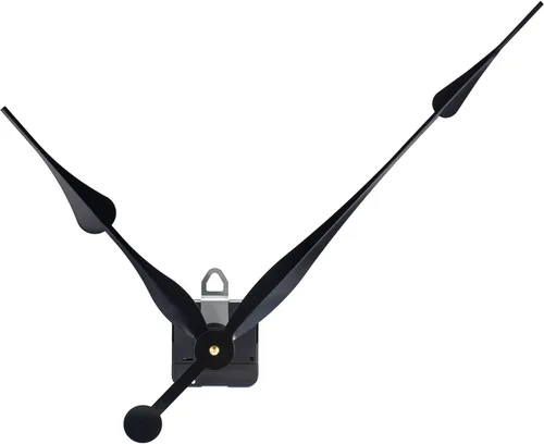 Miniatura 8 de Hicarer Mecanismo de Reloj de Cuarzo de Alto Torque de Eje Largo de Repuesto con Manecillas Tipo Espada de 12 Pulgadas de Largo Movimiento de Reloj