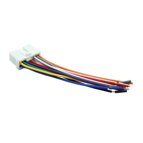 Miniatura 2 de uxcell DC 12 V 14 Pin coche masculino DVD Radio arnés adaptador cable conector para Subaru