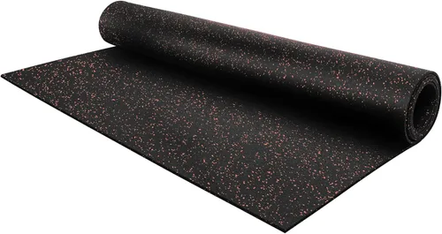 Miniatura 19 de Rollo de piso de goma resistente de 1/4" de espesor de Floor Inc Tapetes de piso de goma reciclada flexibles para gimnasio en casa Tapete