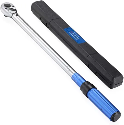 Miniatura 8 de BULLTOOLS Juego de llaves dinamométricas de clic de 1/2 pulgada, llave dinamométrica ajustable de 90 dientes de doble dirección con hebilla Unidad