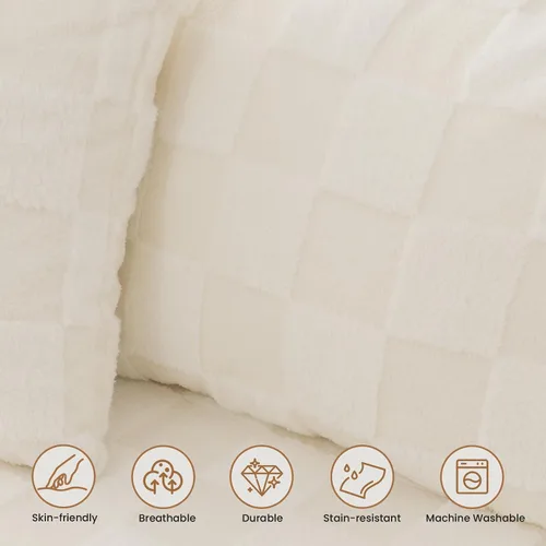 Miniatura 7 de Sofá modular seccional, sofá deshuesado en forma de L de 108 pulgadas con asiento profundo, sofá nube de pana para sala de estar, dormitorio,