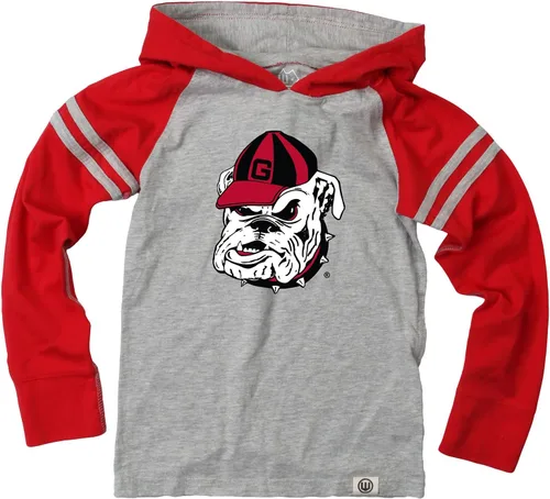 Miniatura 12 de Wes and Willy - Sudadera con capucha de manga larga para niños de universidad con rayas