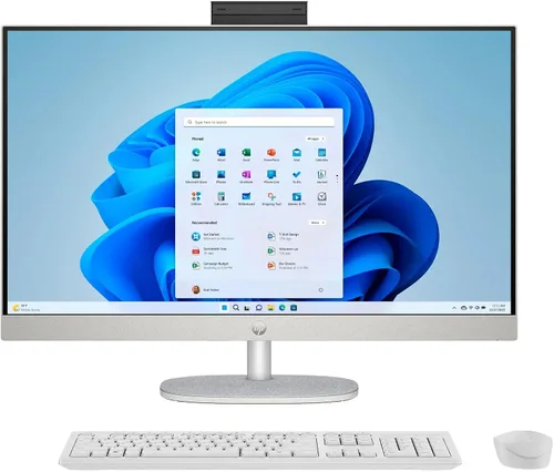 Miniatura 7 de HP Escritorio todo en uno con pantalla táctil de 27 pulgadas, Windows 11 Pro PC para negocios y hogar, pantalla LED antirreflejos FHD de 27