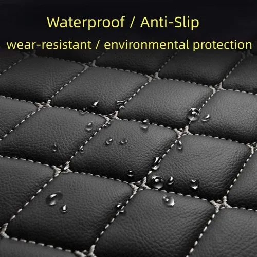Miniatura 2 de FOURESSPA - Tapetes personalizados para automóvil, antideslizantes, impermeables, adecuados para el 99% de automóviles, SUV, camiones; protege