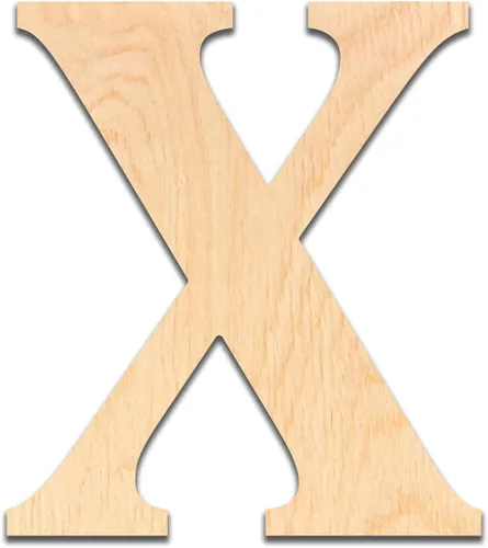 Miniatura 35 de Ampersand - Letras de madera de 6 pulgadas de alto, abedul báltico de 1/4 de pulgada de grosor, decoración de bricolaje pintable, letreros