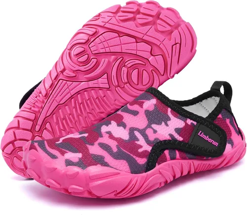 Limberun Zapatos de agua para niños y niñas, zapatos de natación para niños, zapatos de playa para niños