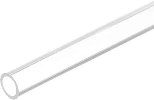 Miniatura 17 de MECCANIXITY Tubo acrílico transparente rígido redondo tubo 44mm (1.7") ID 50mm (2") OD 14" para lámparas y linternas, sistema de refrigeración por