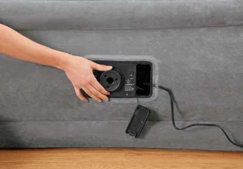 Miniatura 8 de Intex Comfort Plush - Cama de aire elevada Dura-Beam con bomba eléctrica incorporada