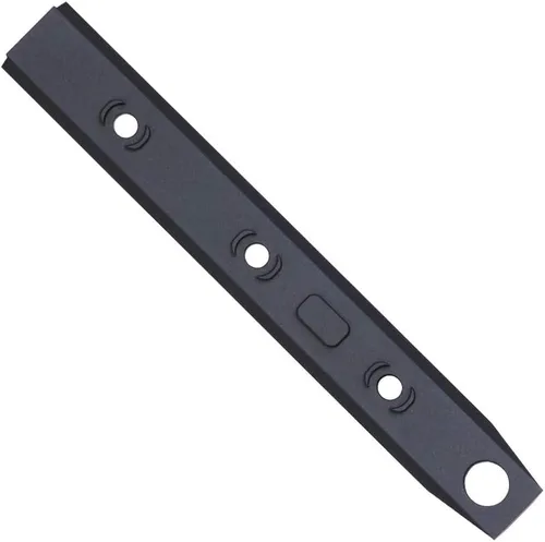 Miniatura 3 de TuFok Riel Alumimun Picatinny de 13 ranuras para Mlock – Soporte adaptador de sección de riel delgado de 0.37 pulgadas de altura con enchufe
