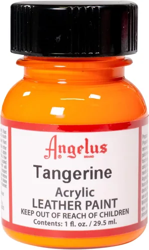 Miniatura 128 de Angelus - Pintura acrílica para cuero, 4 Fl Oz, color blanco - Pintura para cuero profesional flexible, resistente a grietas, arañazos