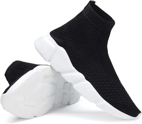 Miniatura 4 de Hetios Zapatos deportivos para correr para niñas, zapatos de tacón alto, zapatos deportivos para niños (niños pequeñosniños grandes)