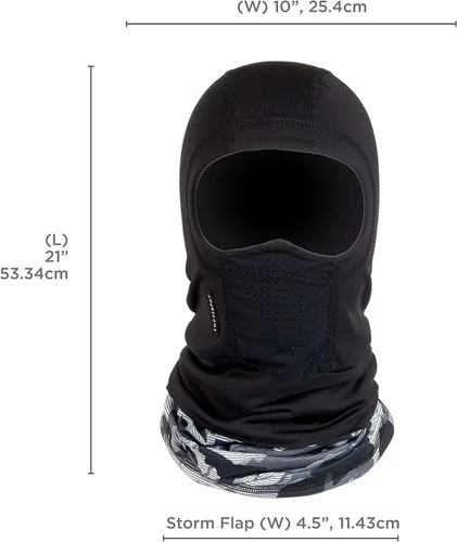 Miniatura 4 de Turtle Fur quattroClava with Storm Flap Comfort Shell Performance Balaclava