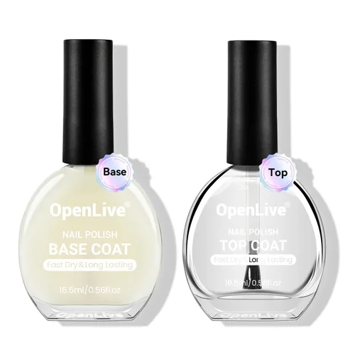 Miniatura 25 de OpenLive Kit de polvo de inmersión para uñas, kit de inicio de polvo de inmersión de uñas de 56 colores, secado rápido, para manicura de inmersión