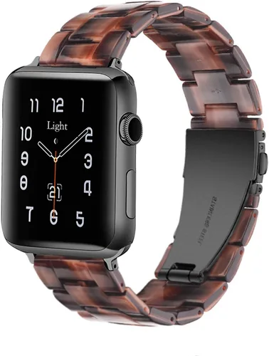 Miniatura 43 de Bandas para Apple Watch Light House - Correas de resina ligera de moda para iWatch para mujeres y hombres 38mm/40mm/41mm/42mm (Series 11 10)