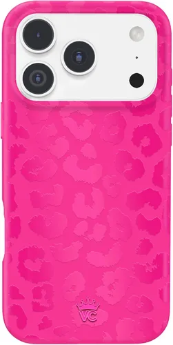 Miniatura 160 de VELVET CAVIAR Funda para iPhone 15, compatible con MagSafe, probada contra caídas de 10 pies, fundas protectoras de diseño, leopardo color rosa