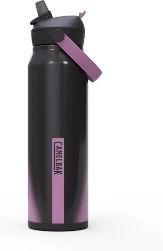 Miniatura 33 de CamelBak - Thrive - Botella de agua con tapa y pajilla, 20 onzas - Aislante de acero inoxidable, color negro