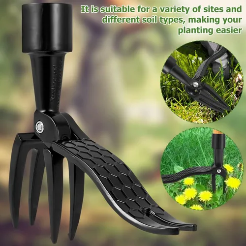 Miniatura 2 de Extractor de malas hierbas, herramienta de extracción de malas hierbas, herramienta de extracción de deshierbe resistente para patio, jardín, 4