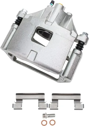 Miniatura 4 de Detroit Axle - Kit de freno delantero para Chevrolet Impala Monte Carlo Buick LeSabre Riviera Park Avenue Cadillac DeVille Olds Intrigue, Pinza