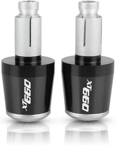 Miniatura 8 de 7/8" 0.866 in para Yamaha XT660/X/R/Z XT 660 XT660X XT660R XT660Z 660X 660R 660R 660Z Manillar extremo de la manillar de la motocicleta Tapa de mano