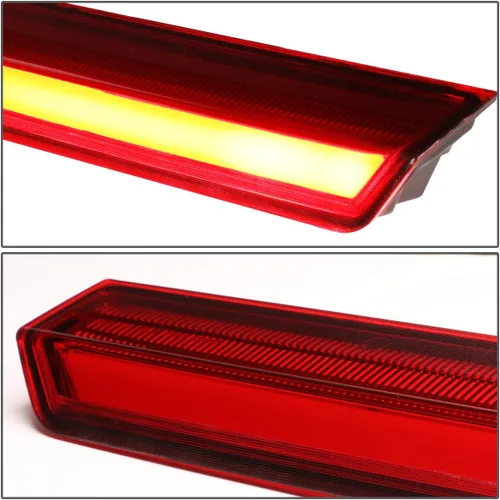 Miniatura 3 de DNA MOTORING 3BL-GMCD15-3D-LED-RD Lente roja 3D LED de montaje alto 3ª tercera luz de freno
