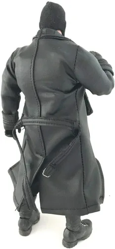 Miniatura 4 de Abrigo negro hecho a mano en miniatura a escala 1/12 para Marvel Legends Mezco Punisher Nick Fury Figura