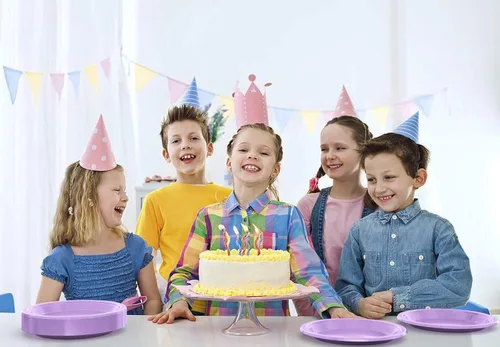 Miniatura 6 de Party Solids Platos de plástico naranja para fiesta de 7 pulgadas, platos desechables naranjas para suministros de fiesta, 100 piezas