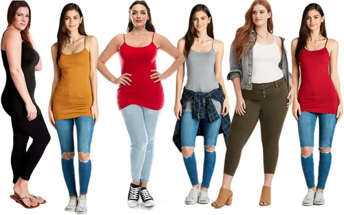 Miniatura 54 de Emmalise Camisola larga casual básica para mujer, con tirantes ajustables, top en capas
