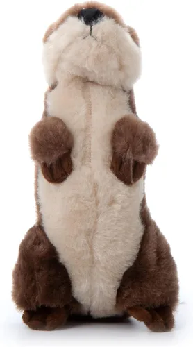 Miniatura 2 de Animal de peluche de nutria de río de The Petting Zoo de pie, regalos para niños, animales salvajes del zoológico, juguete de peluche de nutria