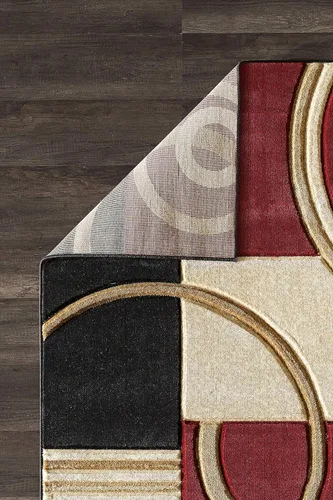 Miniatura 4 de GLORY RUGS Alfombra de área moderna, suave, tallada a mano, contemporánea, con textura esponjosa de primera calidad para interiores, sala de estar