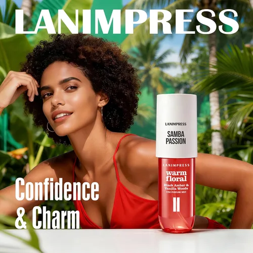 Miniatura 6 de Fragancia para el cabello y el cuerpo de 3 onzas líquidas, Eau de Parfum para mujer, aroma cálido, perfume n.º 2, aroma floral de fruta, con notas