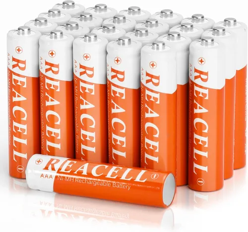 Pilas AAA recargables de 24 unidades, 700 mAh 1.2 V NiMH de alta capacidad triple A, para luces solares, mandos a distancia, juguetes, linternas,