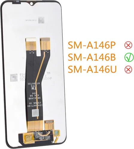 Miniatura 2 de Pantalla LCD táctil digitalizador reemplazo para Samsung Galaxy A14 5G SM-A146B negro 6.6