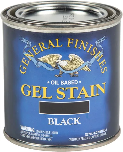 Miniatura 52 de General Finishes - Tinte en gel base de aceite, 1 cuarto de galón, cereza georgiana Georgian Cherry