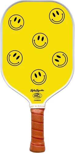 Miniatura 17 de Pala de pickleball con licencia oficial, raqueta aprobada por la Asociación de Pickleball de Estados Unidos, núcleo de panal ligero, exterior