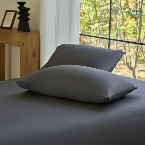 Miniatura 10 de Juego de fundas de almohada DOZ, 100% viscosa derivada del bambú, cultivada orgánicamente, extremadamente suave, sedosa, transpirable, refrescante