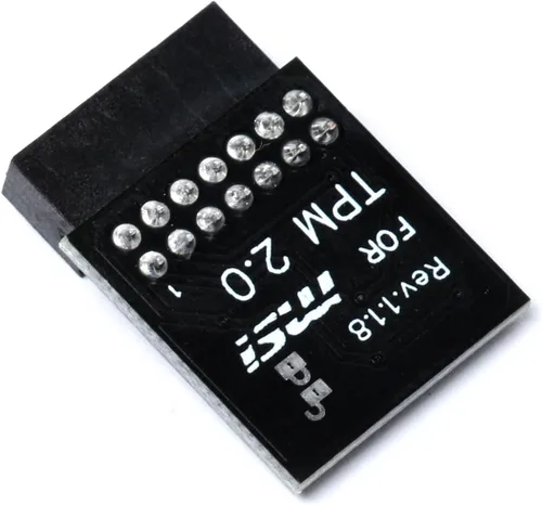 Miniatura 5 de TPM2.0 Módulo de seguridad 12Pin -SPI M S I (12-1) Plataforma confiable para M S I MS -4136-4462