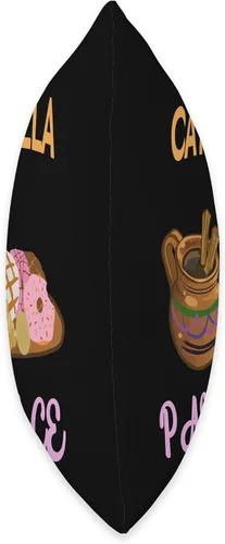 Miniatura 2 de Funny Cafecito Mexican Concha Cafe de Olla and Pan Dulce Cafecito Mexican Concha - Almohada de 16 x 16 pulgadas, multicolor