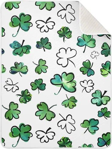 Miniatura 13 de Ollabaky Manta de algodón con diseño de perro Border Collie para niños y niñas, manta de algodón para cuna, cochecito o guardería, manta