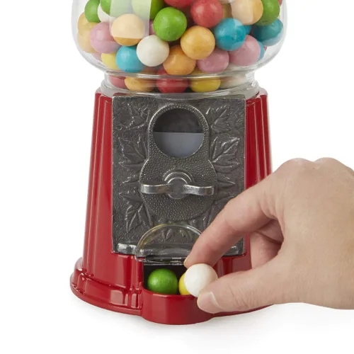 Miniatura 6 de Balvi Gumball Machine American Dream Red - Banco de monedas y dispensador para caramelos, chicles, chocolates, nueces