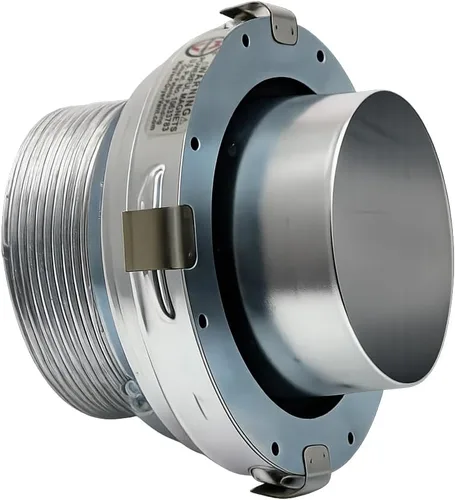 Miniatura 5 de MagVent MV-180 Acoplamiento magnético de ventilación para secadora (plata)