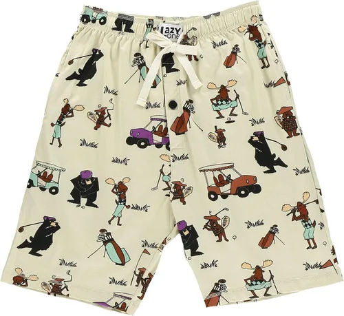 Miniatura 158 de Lazy One - Pantalones cortos de pijama para hombre, ropa de dormir