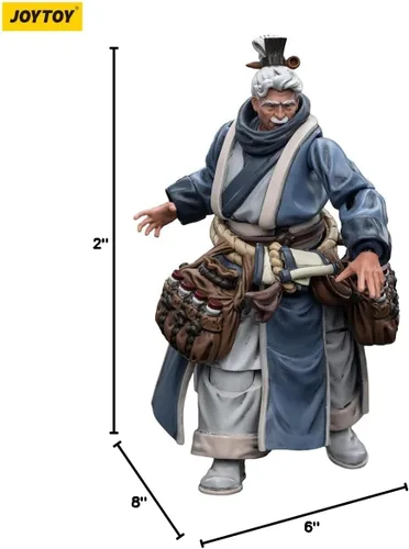 Miniatura 14 de JoyToy Fuente oscura: JiangHu Master Zongshi Tomb Yunhe Lin Figura de acción a escala 1:18
