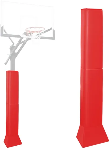 Miniatura 9 de Square Pole Pads Base Padding Basketball Pole Pads Heavy Duty Square Pole Pads Outdoor Fits 4"x4", 5"x5", 6"x6",6"x8", 8"x8" Poles and Bases Negro
